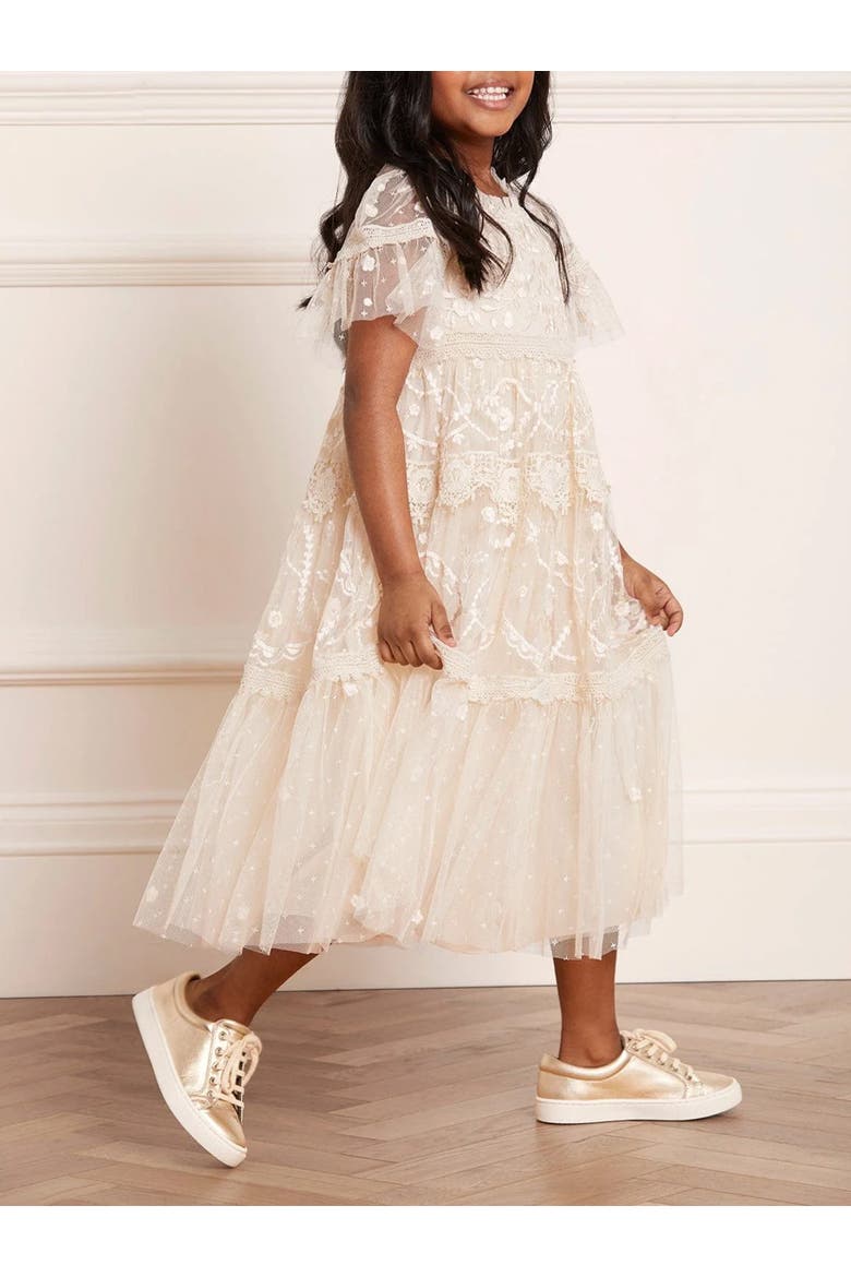 Midsummer Lace Kids DressToddler, Little Kid, Big Kid, Alternate, color, Champagne