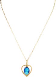 MADISON BEVERLY HILLS Vintage Virgin Mary Pendant Heart Necklace