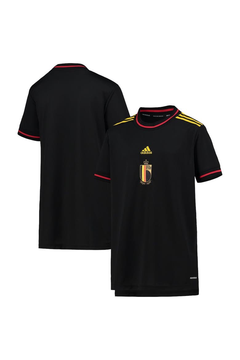 Women's adidas Black Belgium National Team 2022 Replica Jersey, Main, color, Black