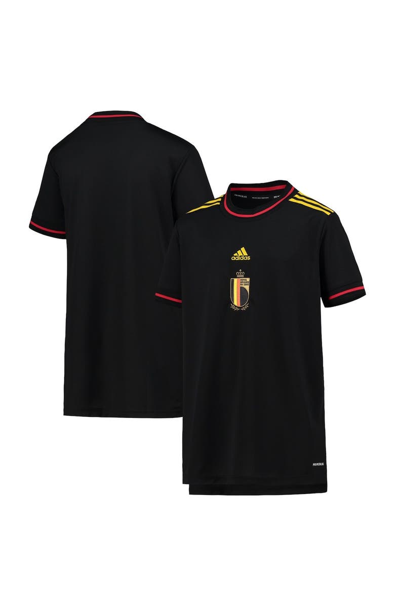 adidas Women's adidas Black Belgium National Team 2022 Replica Jersey, Main, color, 