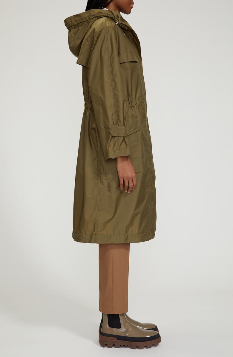 Moncler Hiengu Nylon Hooded Rain Coat, Alternate, color, 