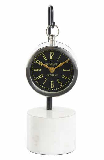 VIVIAN LUNE HOME Modern Stainless Steel Clock