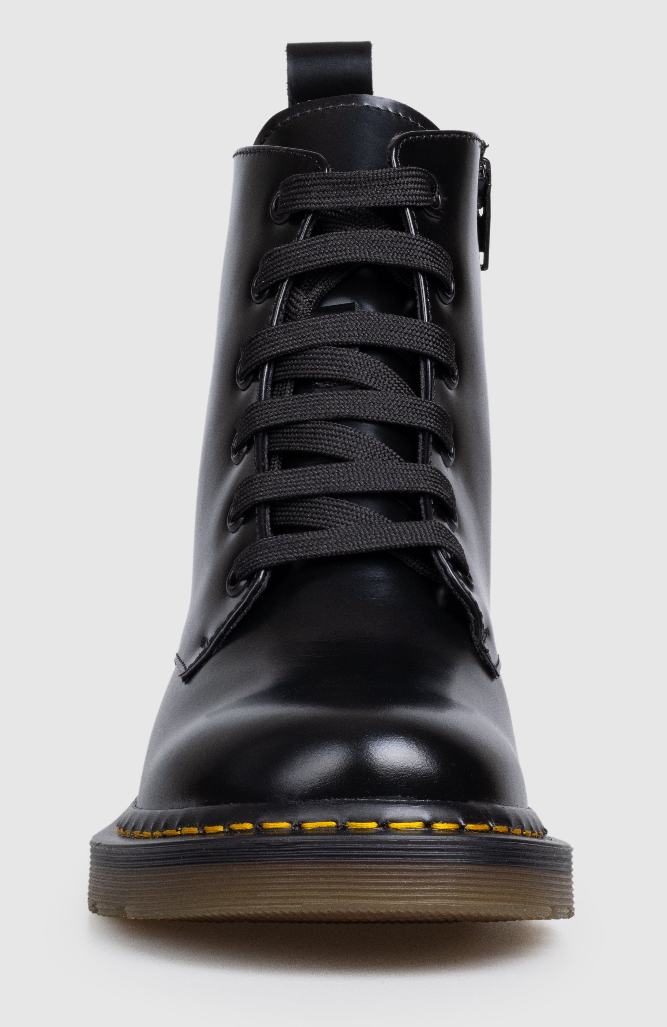 Manela Marti Lace Up Bootie, Alternate, color, Black