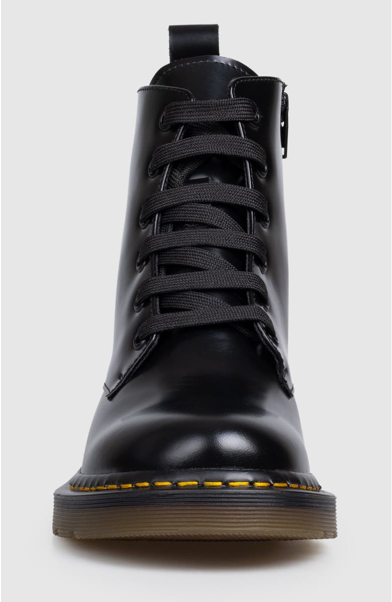 Manela Marti Lace Up Bootie, Alternate, color, Black