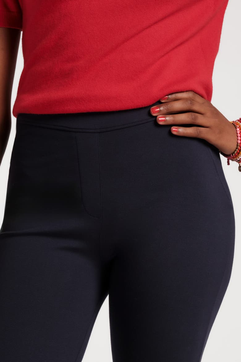Wonder Pant Solid Stretch, Alternate, color, Navy