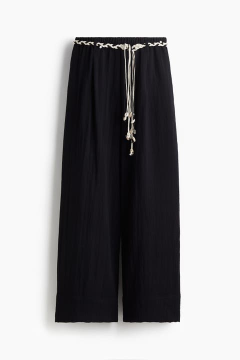 Macramé-belt Trousers