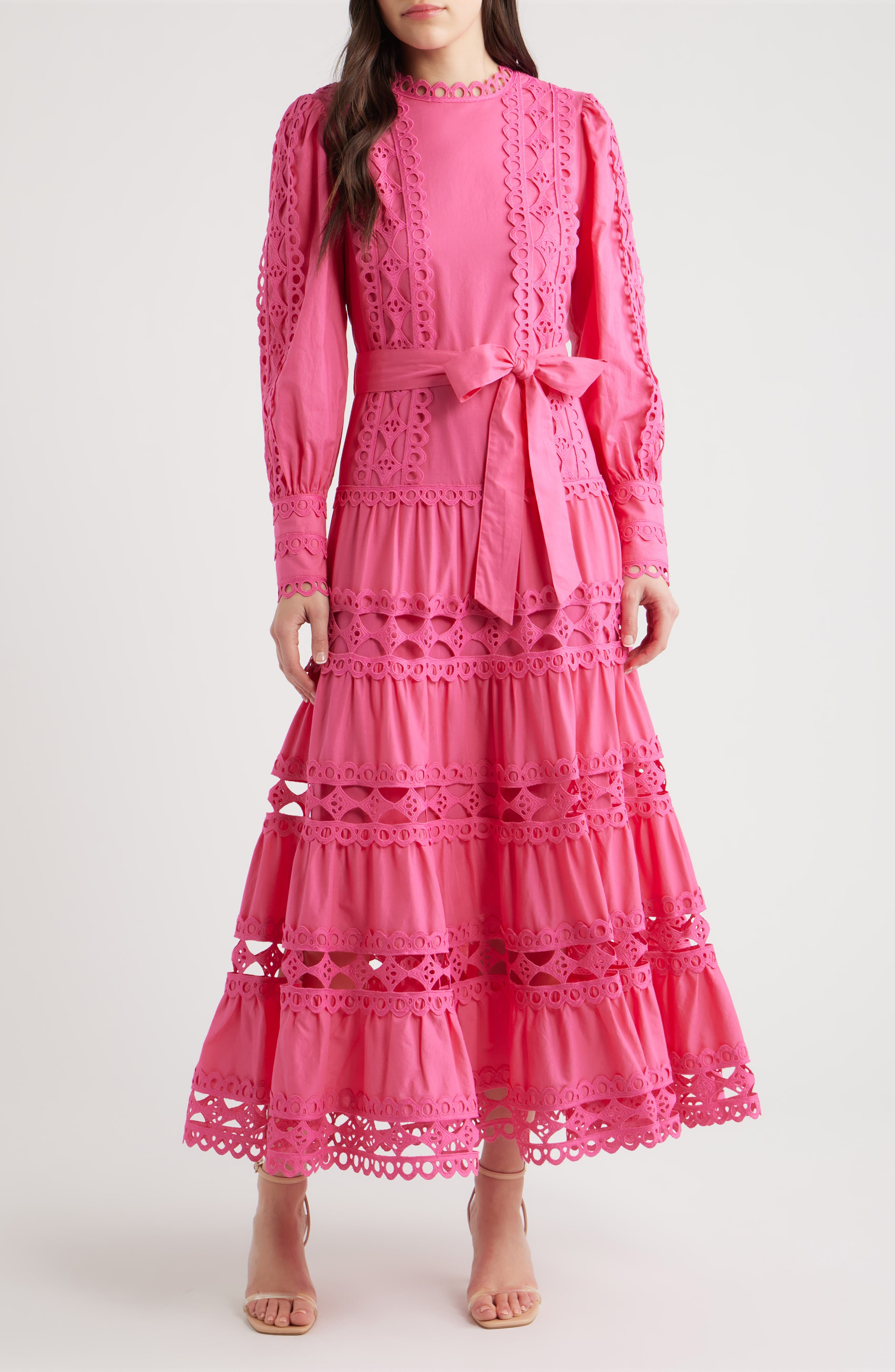 selected HOT PINK