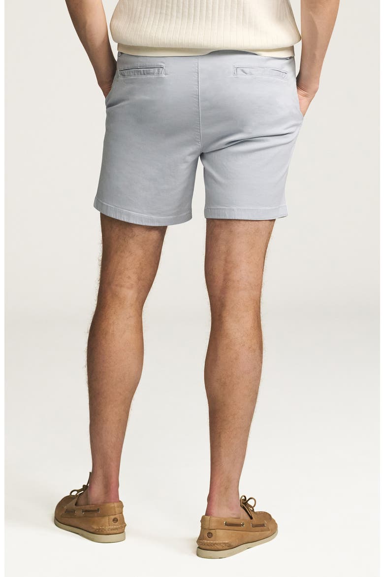 Hampton Slim Fit Twill Chino Shorts, Alternate, color, LIGHT BLUE TWILL