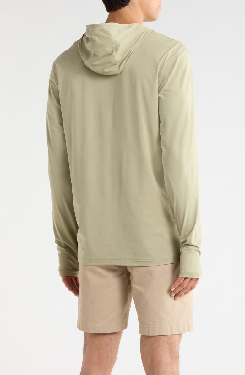 Roark Venture Lightweight UPF 50+ Hoodie, Alternate, color, Sage