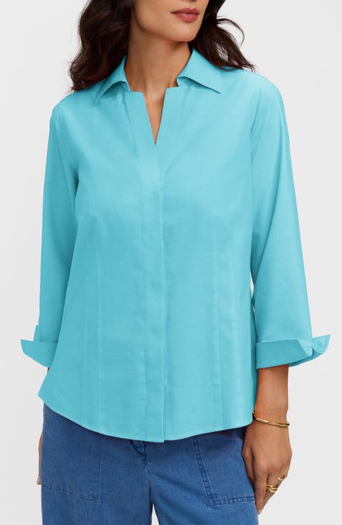 Taylor Fitted Non-Iron Shirt (Petite)