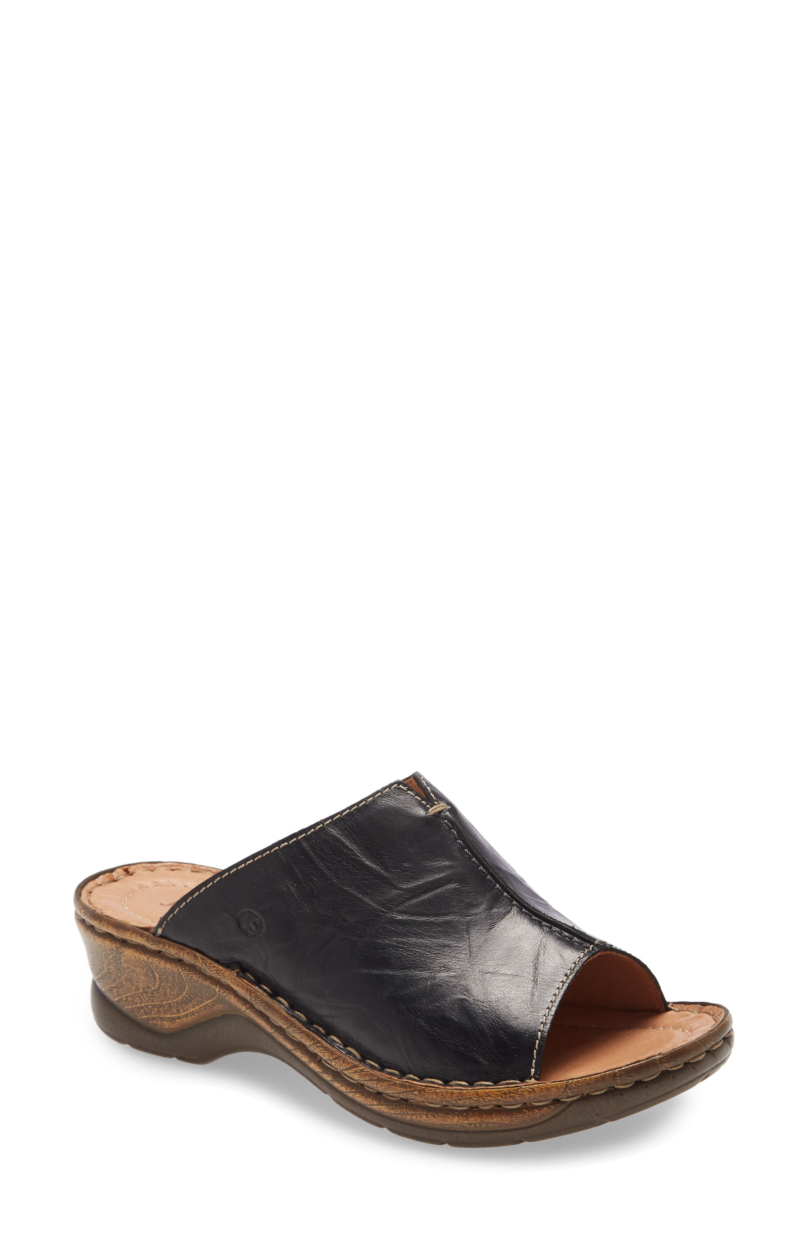 Josef Seibel Catalonia 58 Platform Slide Sandal, Main, color, 