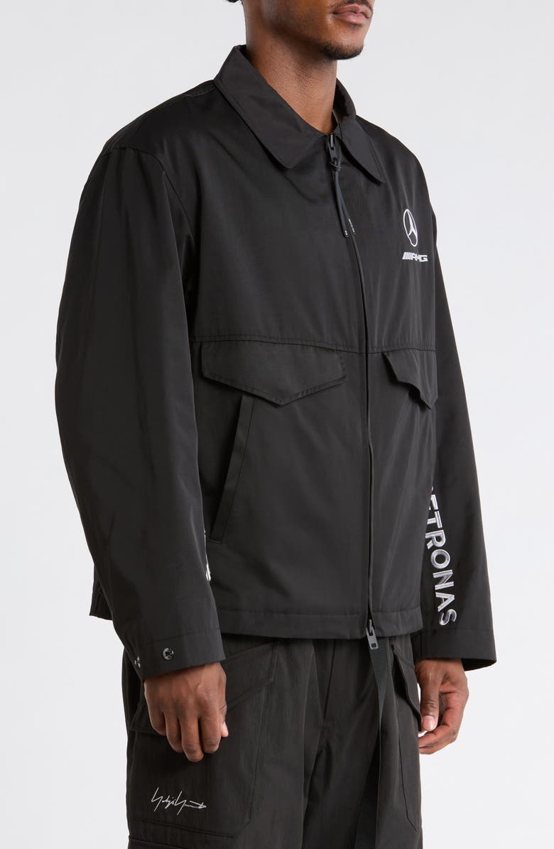 Y-3 x Mercedes-AMG Petronas F1 Jacket, Alternate, color, Black