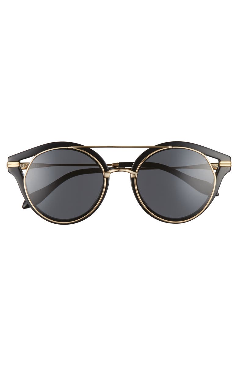 Sonix Preston 51mm Gradient Round Sunglasses, Alternate, color, 