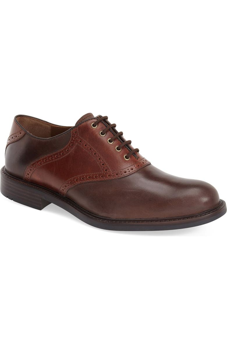 Johnston & Murphy 'Tabor' Saddle Shoe, Main, color,