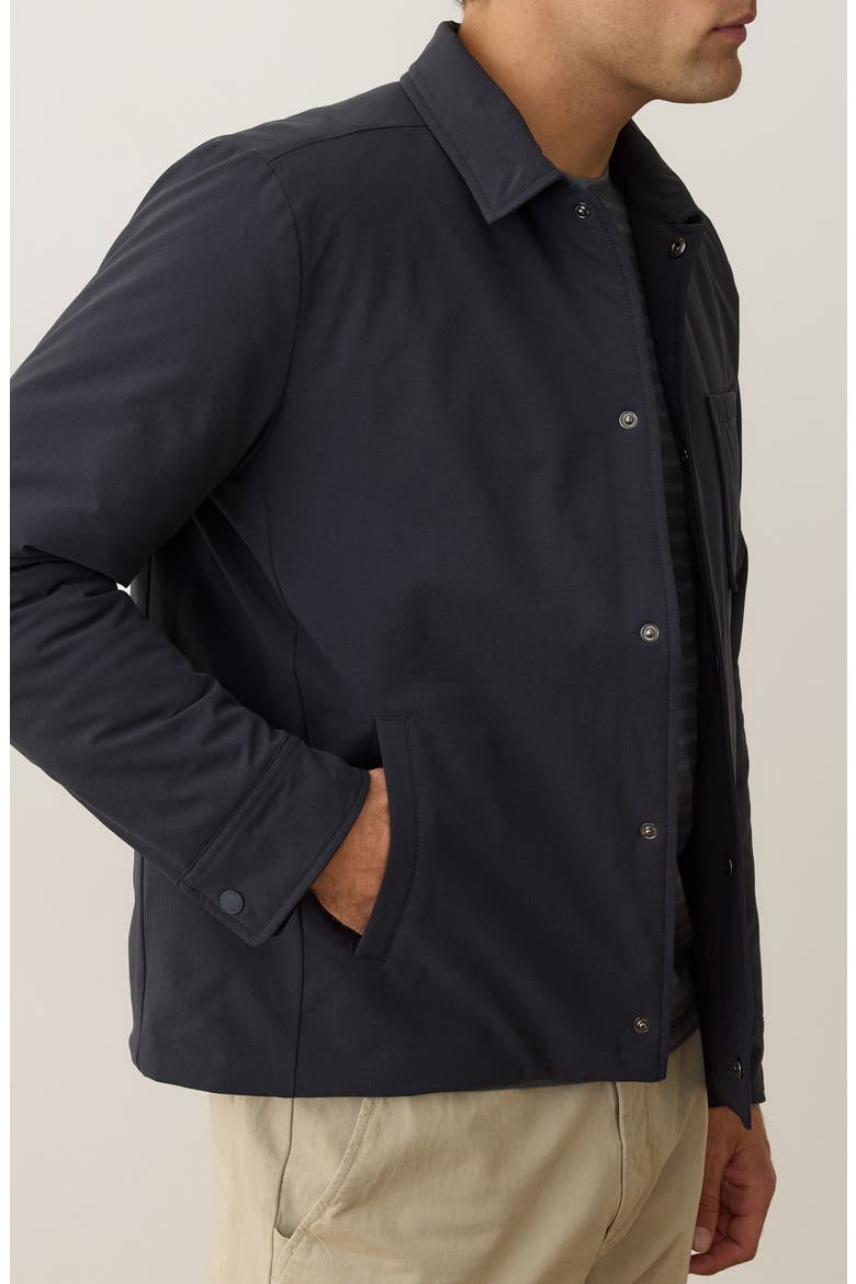 Traveler Insulated Shirt Jacket, Alternate, color, BLUE GRAPHITE