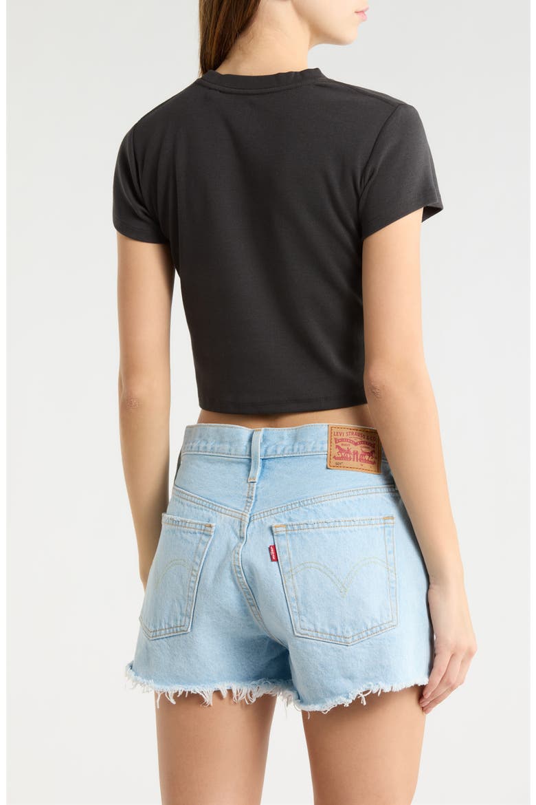 Haley O Shrunken Graphic T-Shirt, Alternate, color, WASHED BLACK