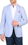 TailorByrd Mélange Windowpane Sport Coat
