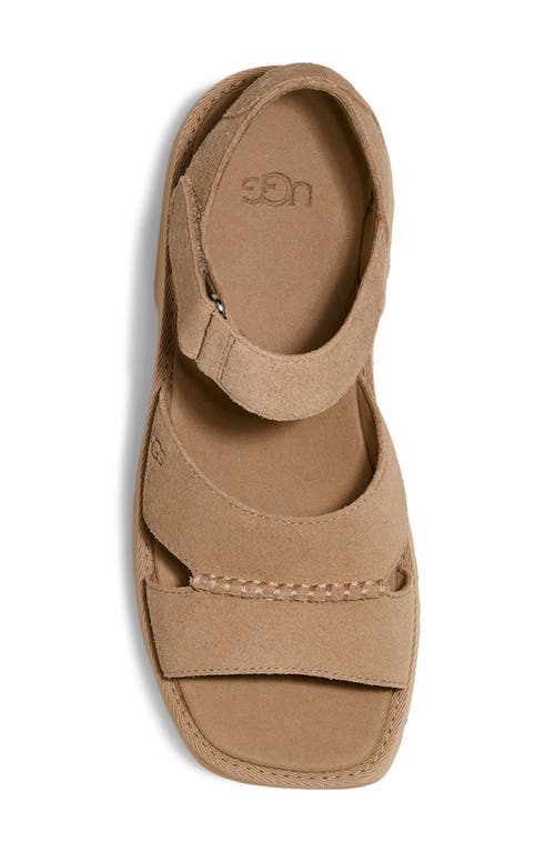 Ugg(r) New Heights Platform Sandal In Mustard Seed
