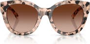 Jimmy Choo 51mm Gradient Round Sunglasses
