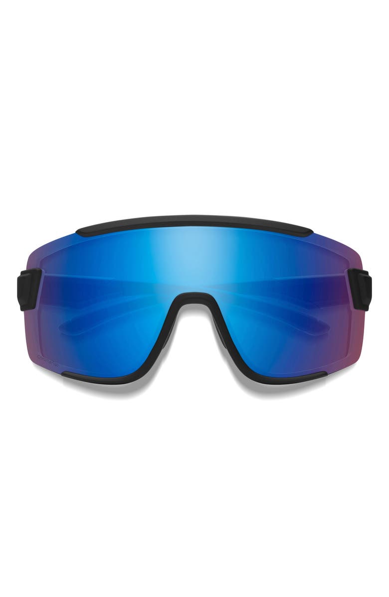 Smith Wildcat ChromaPop<sup>™</sup> Shield Snow Goggles, Main, color, Matte Black / Rose Blue