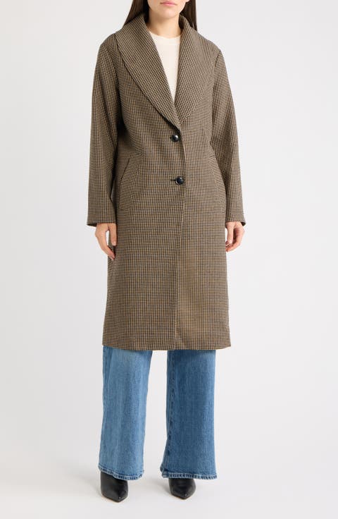 Plaid Long Coat