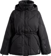 OOF WEAR Quilted Water Repellent Hooded Jacket