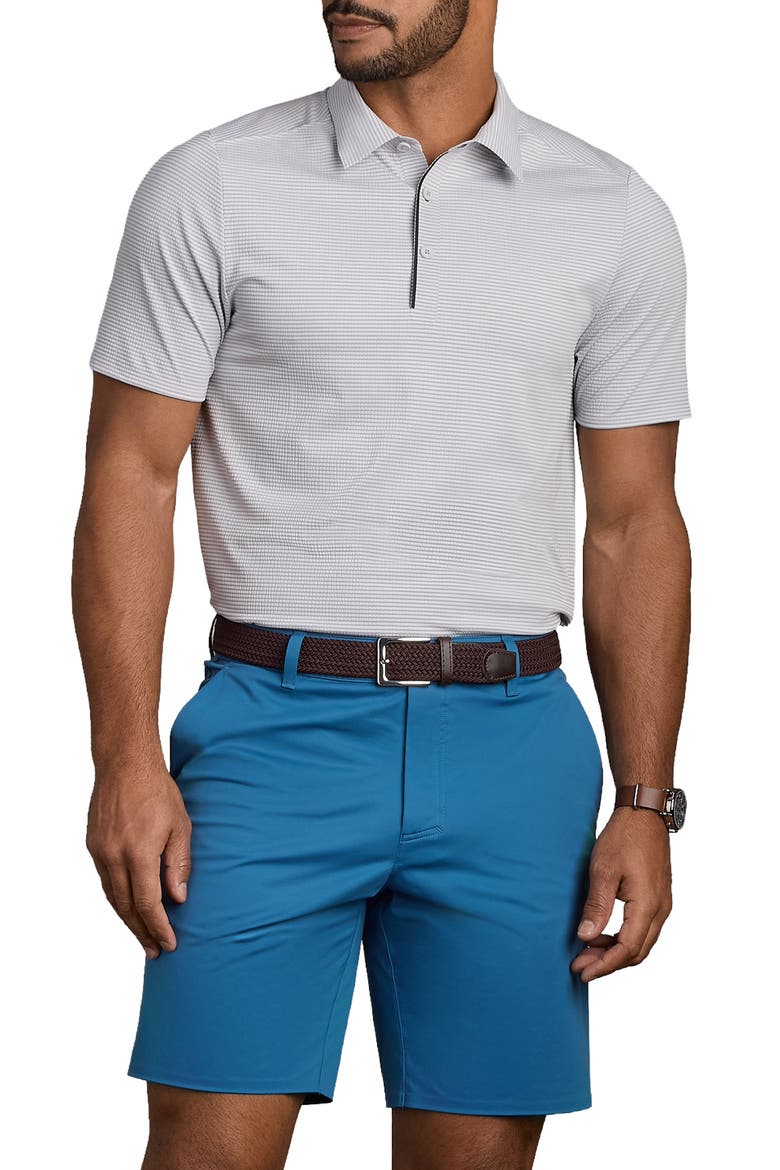 Approach Performance Polo, Main, color, SLEET GRAY SEERSUCKER