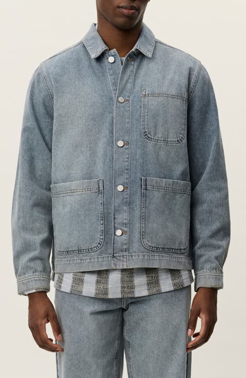 Layton Washed Denim Overshirt