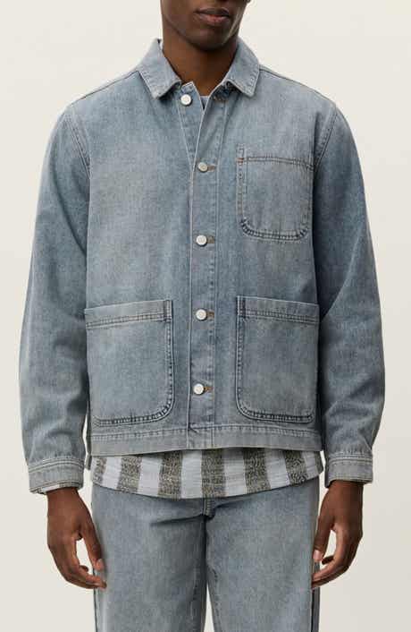 Les Deux Layton Washed Denim Overshirt