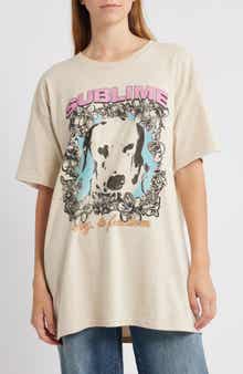 Merch Traffic Sublime Lou Dog Cotton Graphic T-Shirt