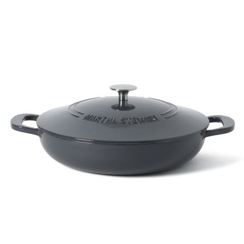 Gatwick 3.5-Quart Enameled Cast Iron Braiser with Lid