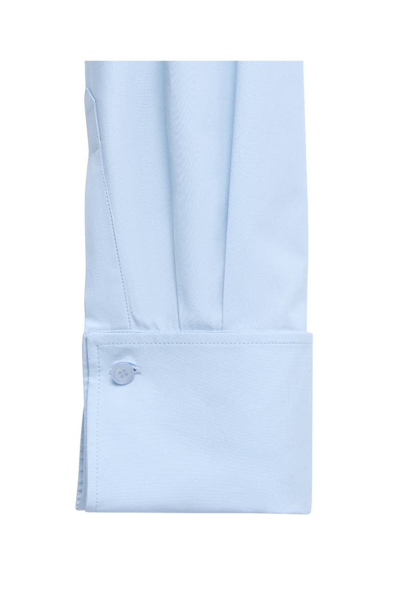 Straight Fit Poplin Shirt, Alternate, color, SKY BLUE