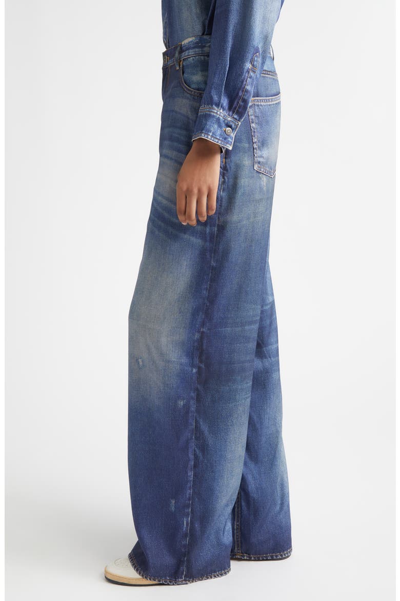 Journey Peggy Boyfriend Jeans, Alternate, color, BLUE