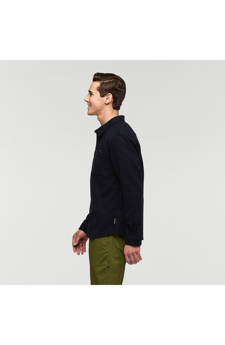 Cotopaxi Mero Organic Flannel Shirt - Men's, Alternate, color, Carbon