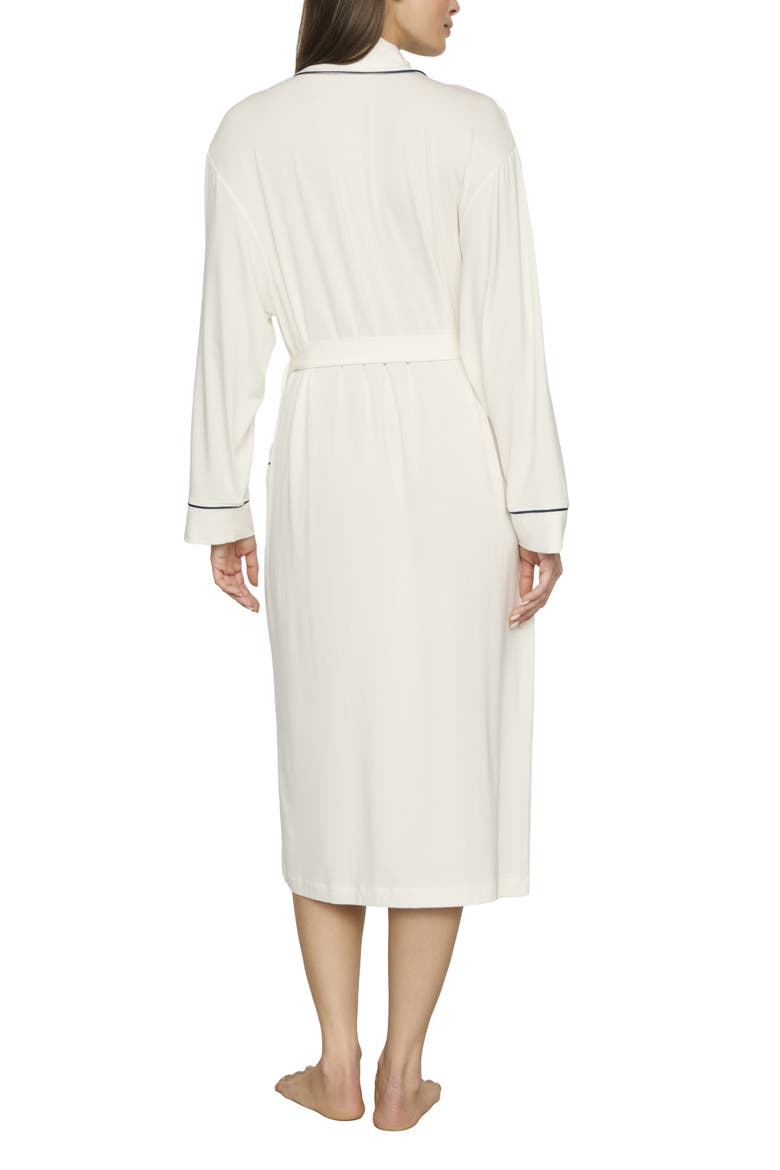 Gisele Longline Robe, Alternate, color, IVORY/ NAVY