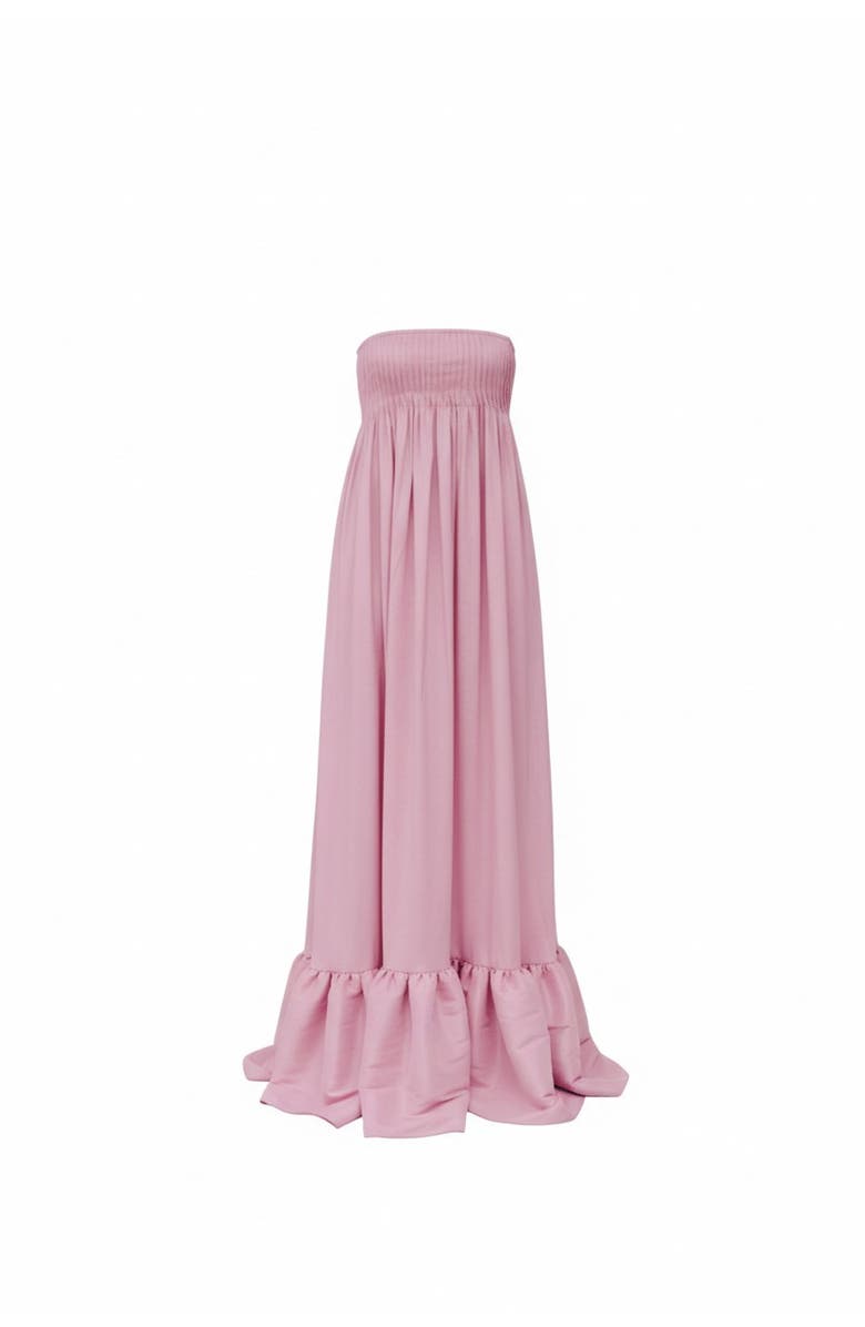 SEZ Rosette Dress, Alternate, color, Medium Purple