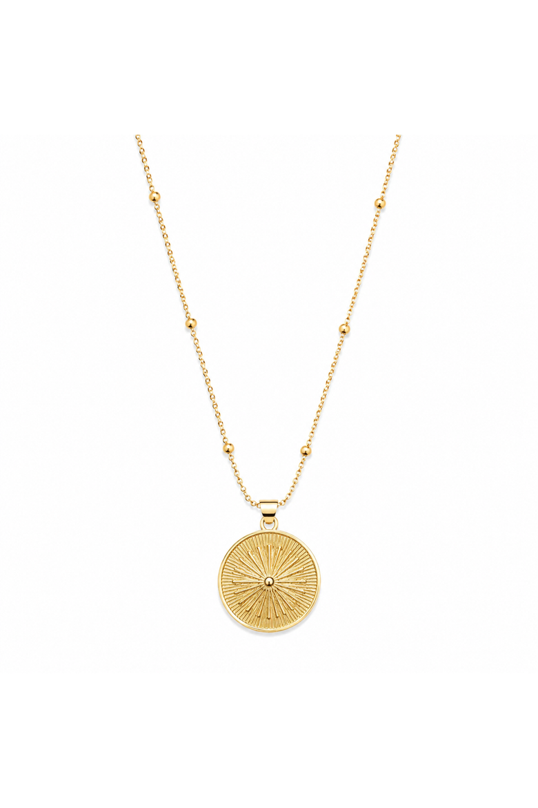 Solara Necklace, Main, color, Gold
