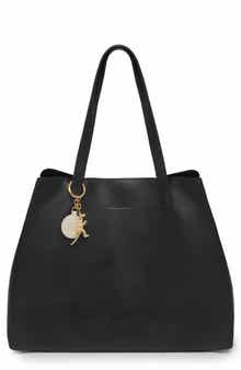 Scoresby Wide Faux Leather Tote
