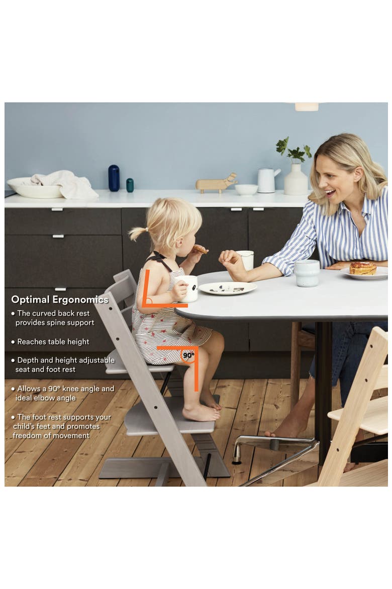 Tripp Trapp® Highchair & Baby Set, Alternate, color, PLUM PURPLE