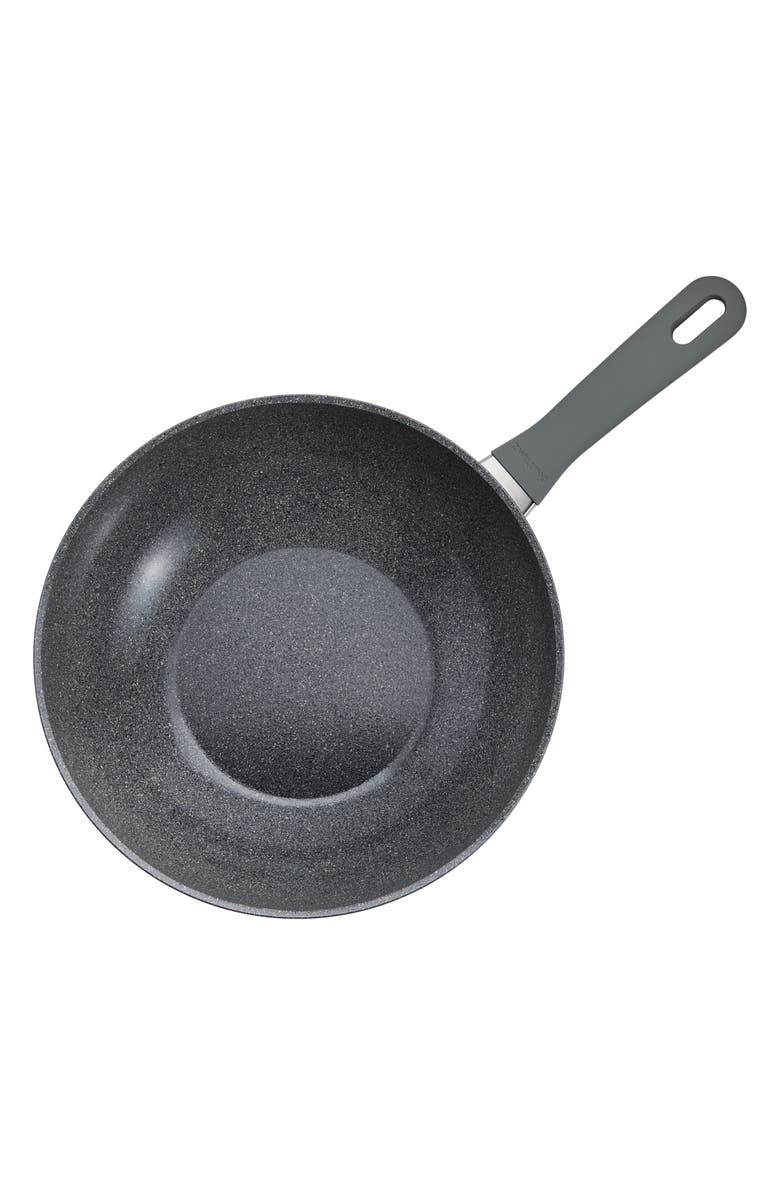 ZWILLING 11-Inch Nonstick Wok Pan with Lid, Alternate, color, Grey