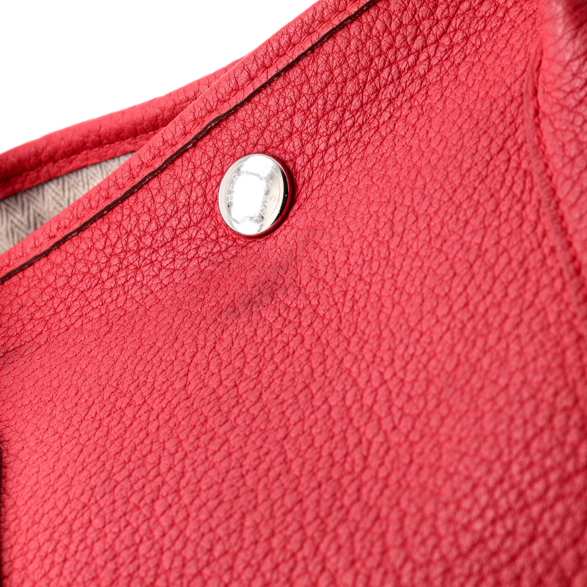 Pre-Owned Hermes Garden Party Tote Leather 36, Alternate, color, 