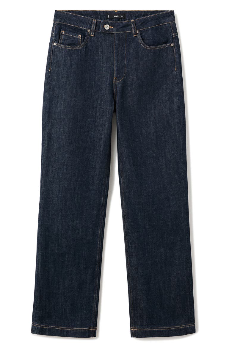 Straight Leg Jeans, Alternate, color, OPEN BLUE