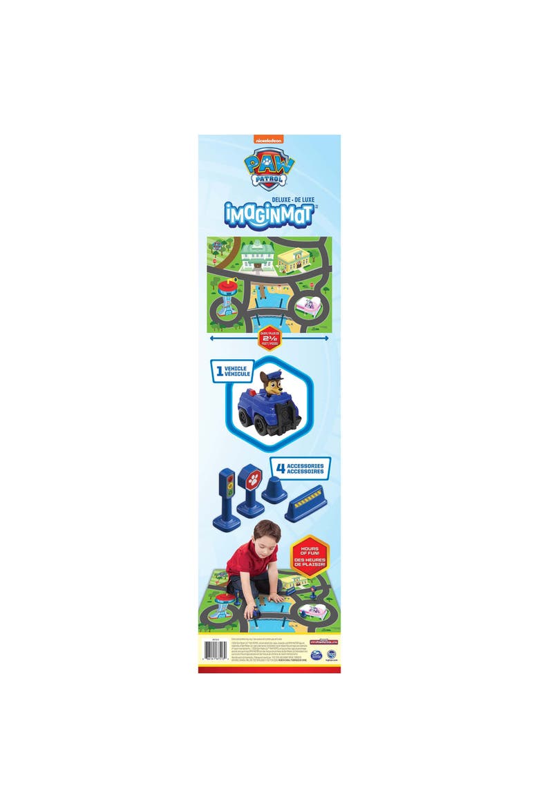 Deluxe Paw Patrol Floor Playmat & Toy Car, Alternate, color, Multicolored