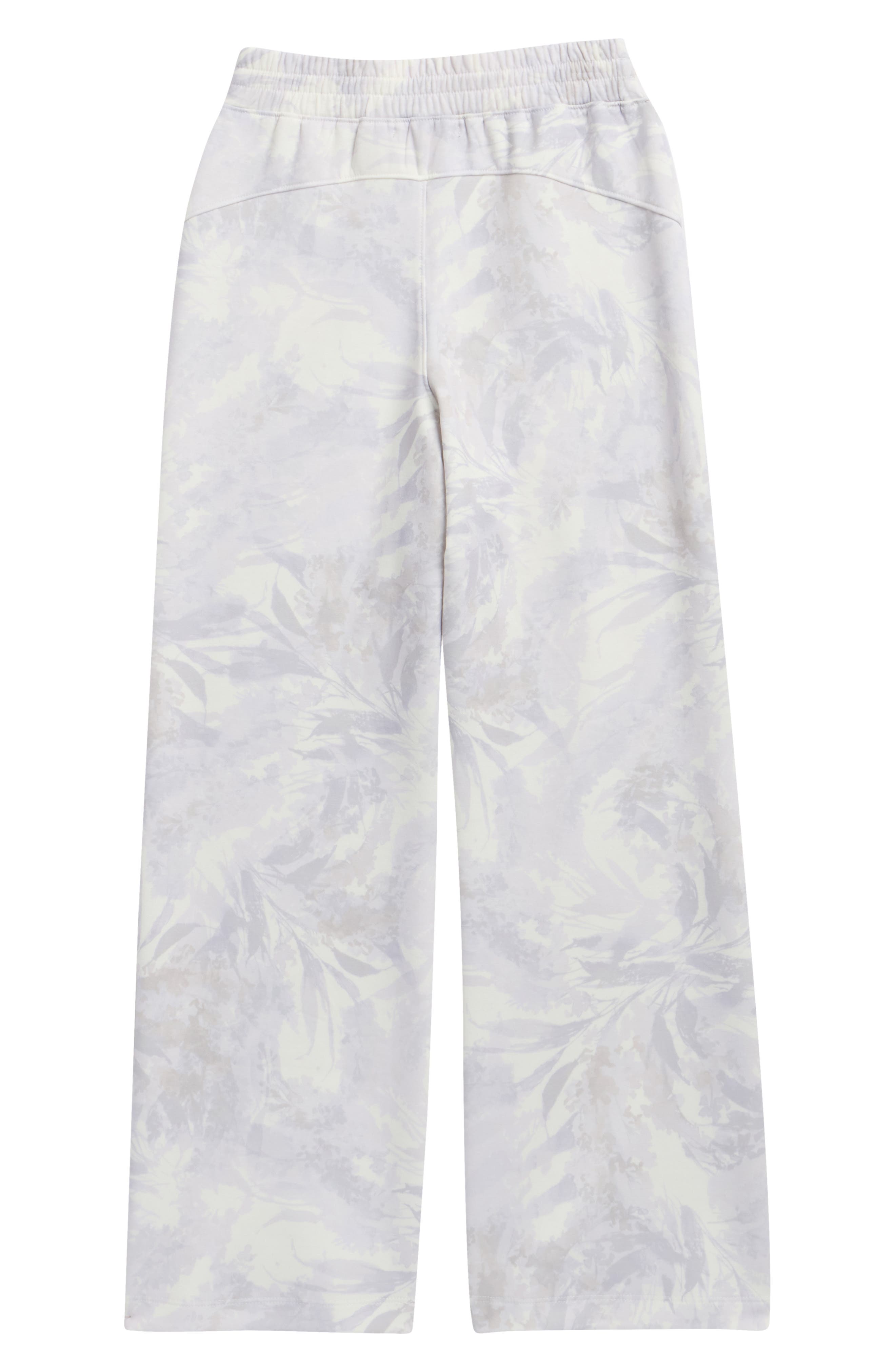 Walking on Sunshine Kids' Cloud Leaf Print Relaxed Pants | Nordstrom