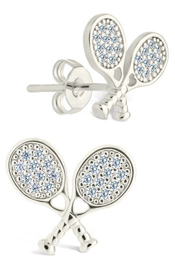 Sterling Forever Game Set Match Stud Earrings