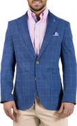 TailorByrd Melange Yarn Dyed Windowpane Sport Coat