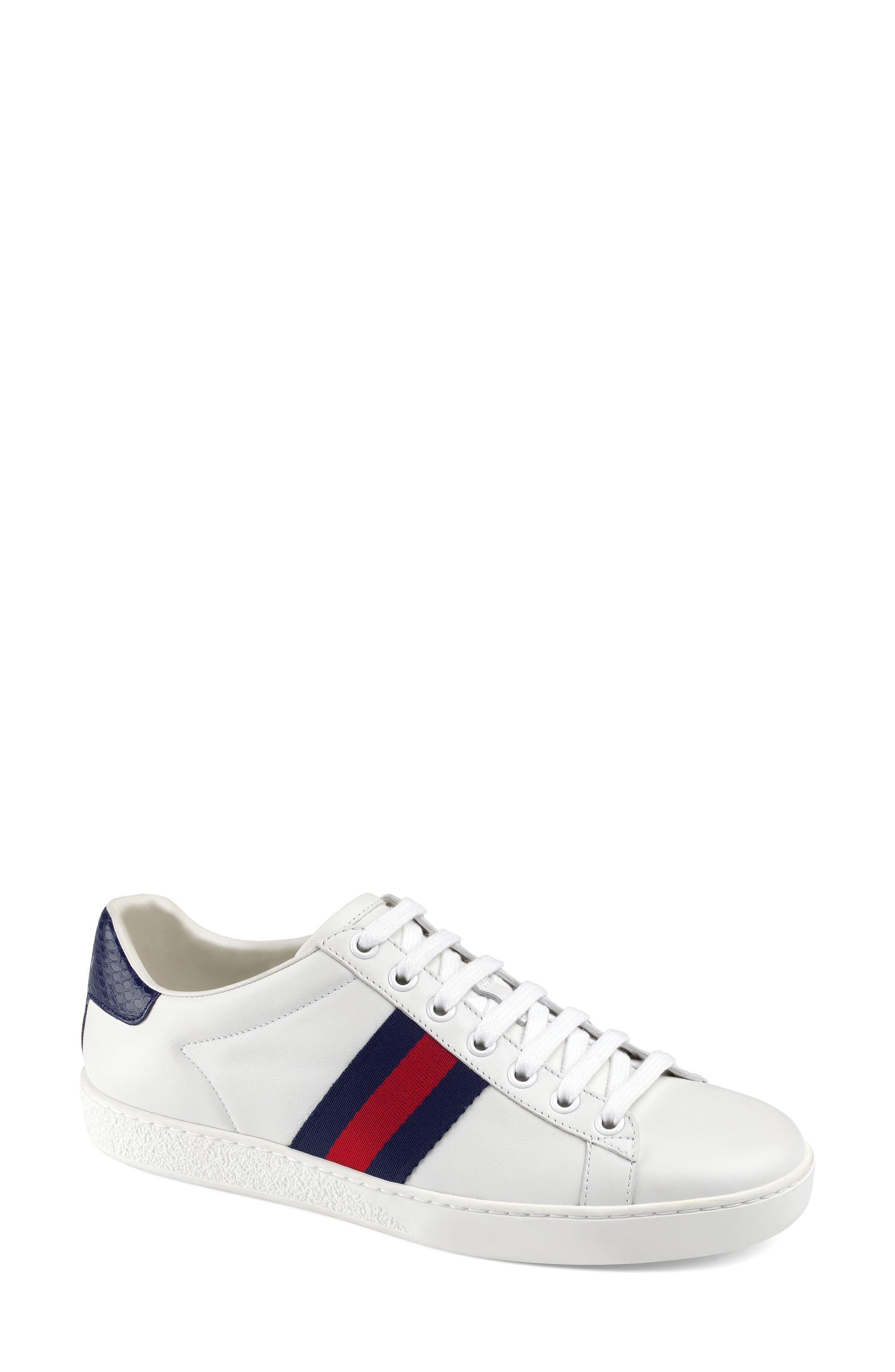 Gucci New Ace Sneaker, Main, color, 