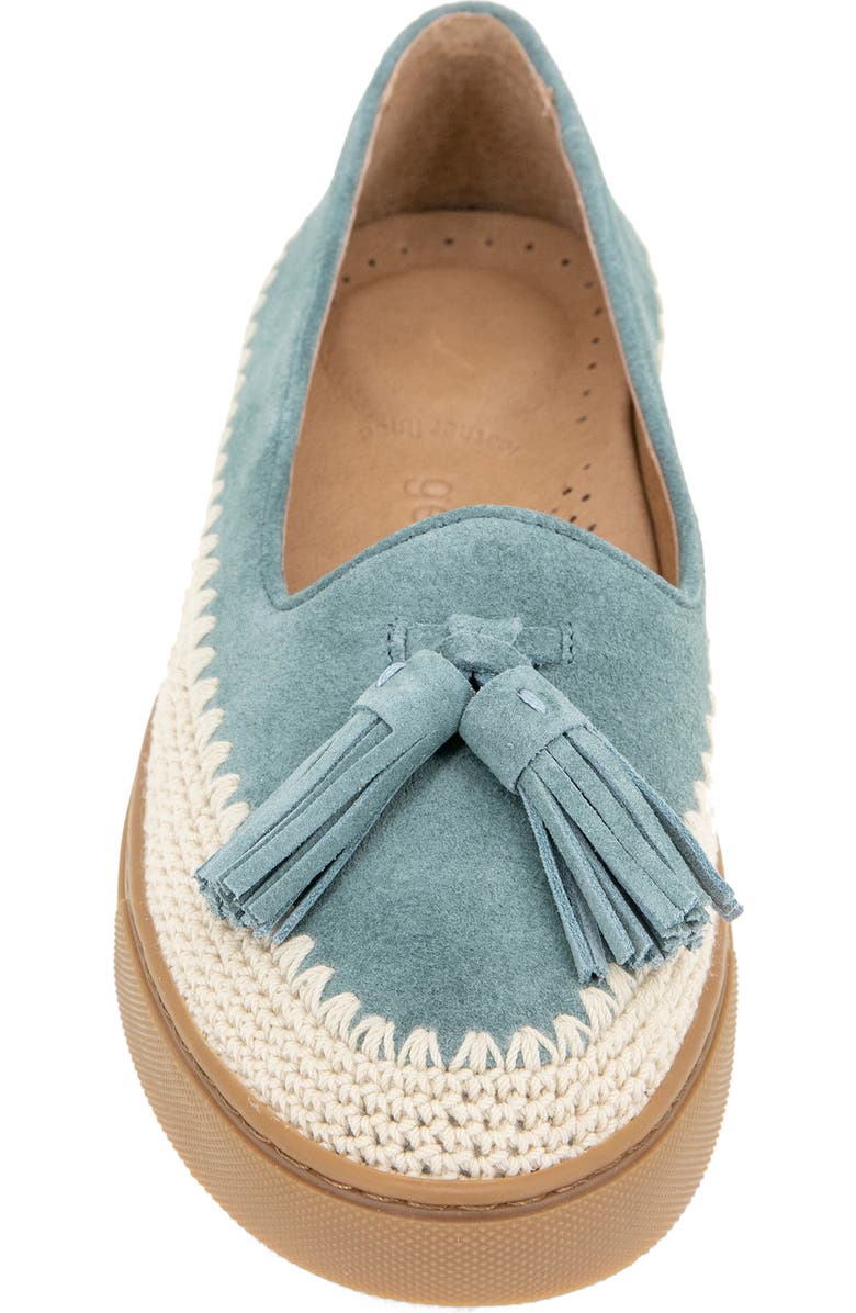 Gentle Souls Citrus Slip-On Sneaker, Alternate, color, Light Blue Suede