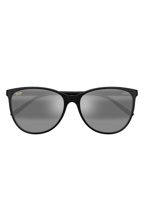 MAUI JIM MAUI JIM ROSE OCEAN 57MM GRADIENT POLARIZED CAT EYE SUNGLASSES