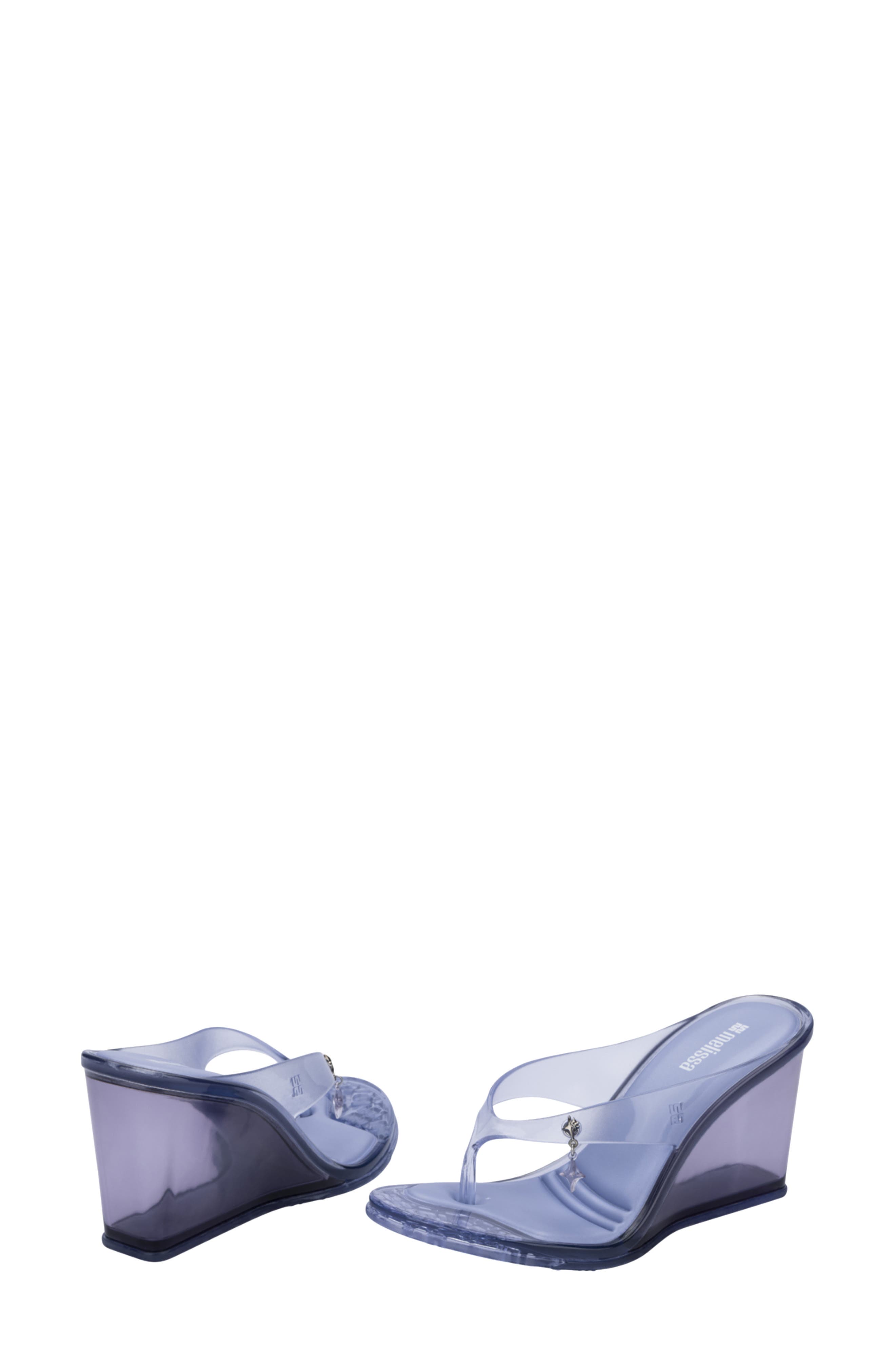 Nabeela Wedge Flip Flop, Alternate, color, LILAC